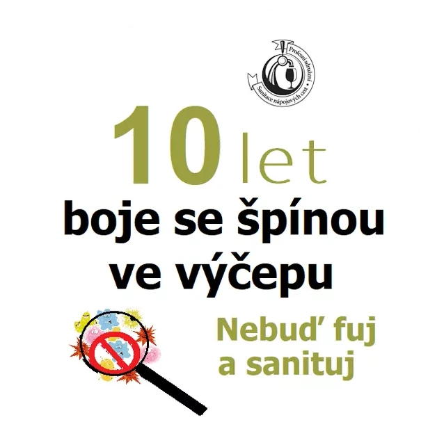 10 let boje se špínou ve výčepu